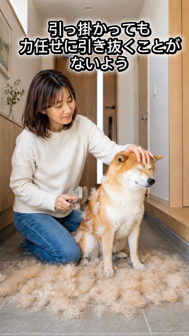 ブラッシングは
時々する。気が向いたらする。
ではなく
毎日コツコツとしてあげてください😊
抜け毛の多い季節は、一気に全部抜く事はとてもハードルが高く、飼い主様もわんちゃんもとても大変です。
毎日少しずつでもブラッシングする事で、お互いの負担を分散できるので、気を長く持って臨んでくださいませ。

もつれの出来る犬種も同じように、毎日コツコツとブラッシングしてくださいね(^^)
×もつれを解くブラッシング
◯もつれを作らないブラッシング

難しいと感じたら、担当のスタッフにご相談ください🙂‍↕️

※動画はAIです

#トリミングハウスギルモア #trimminghouse_gilmore #ギルモア #大分県 #ブラッシング